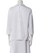 Miu Miu 2012 Three-Quarter Sleeve Button-Up Top