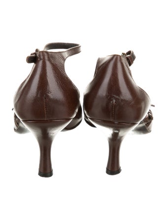 Miu Miu Leather D'Orsay Pumps