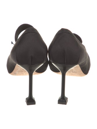Miu Miu Satin Bow Accents Pumps