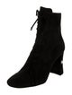 Miu Miu Suede Lace-Up Boots