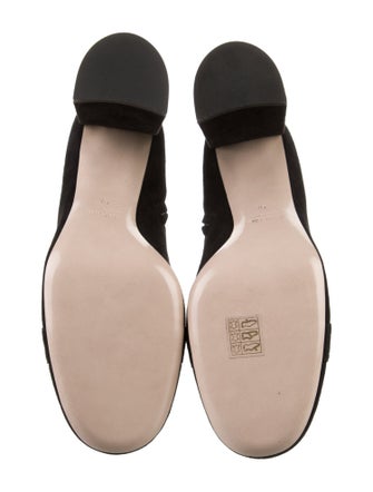 Miu Miu Suede Lace-Up Boots