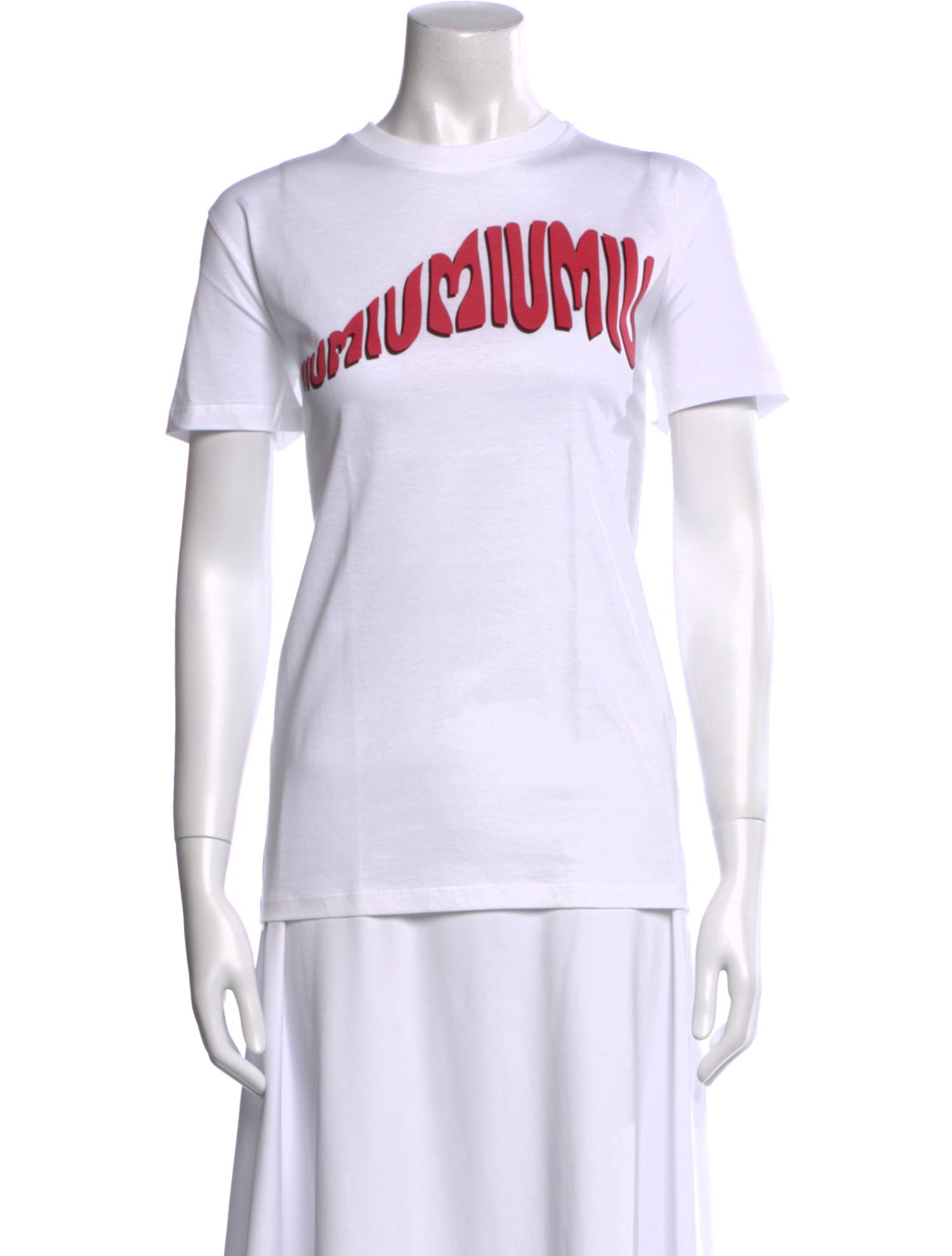 Miu Miu 2018 Graphic Print T-Shirt