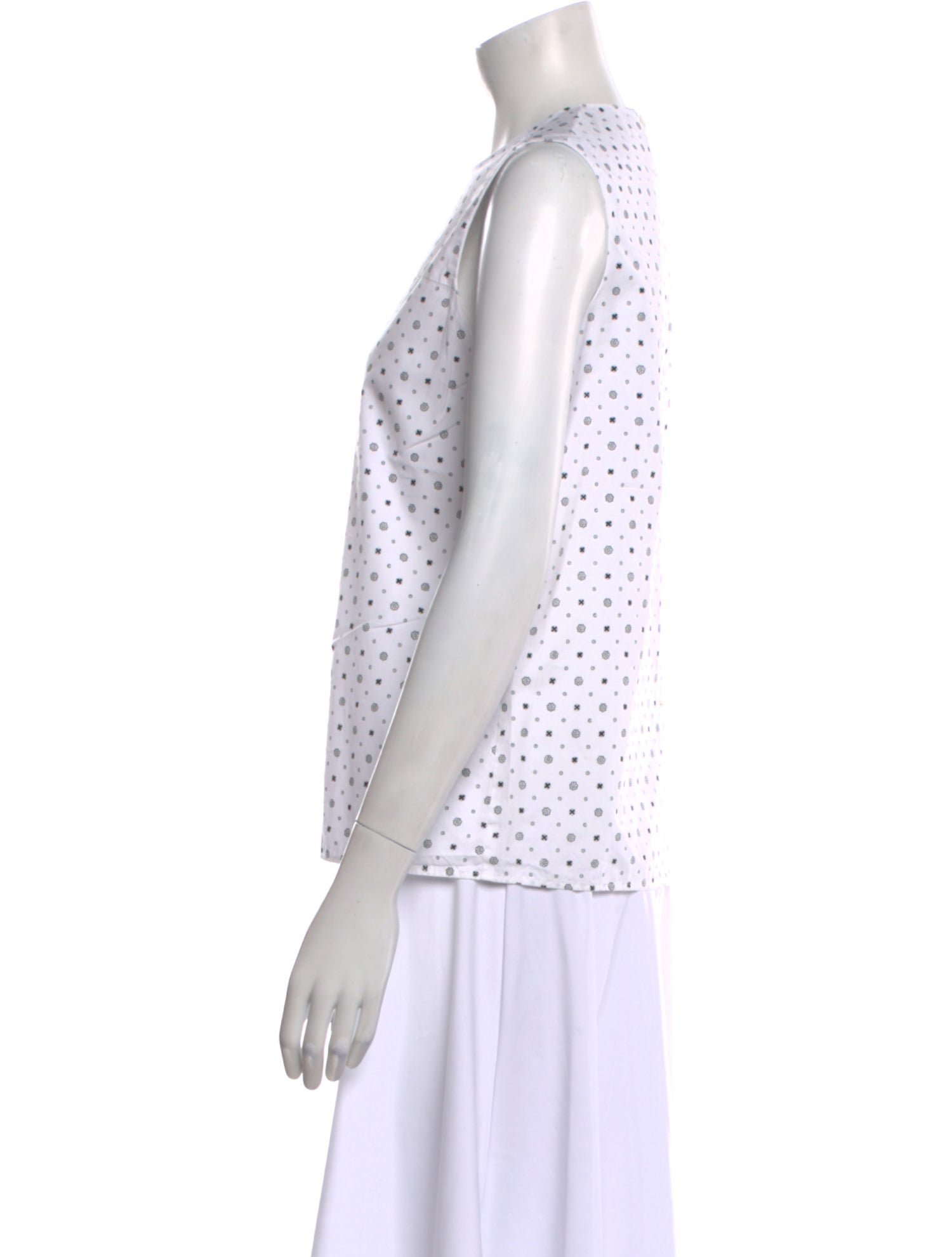 Miu Miu 2011 Polka Dot Print Top