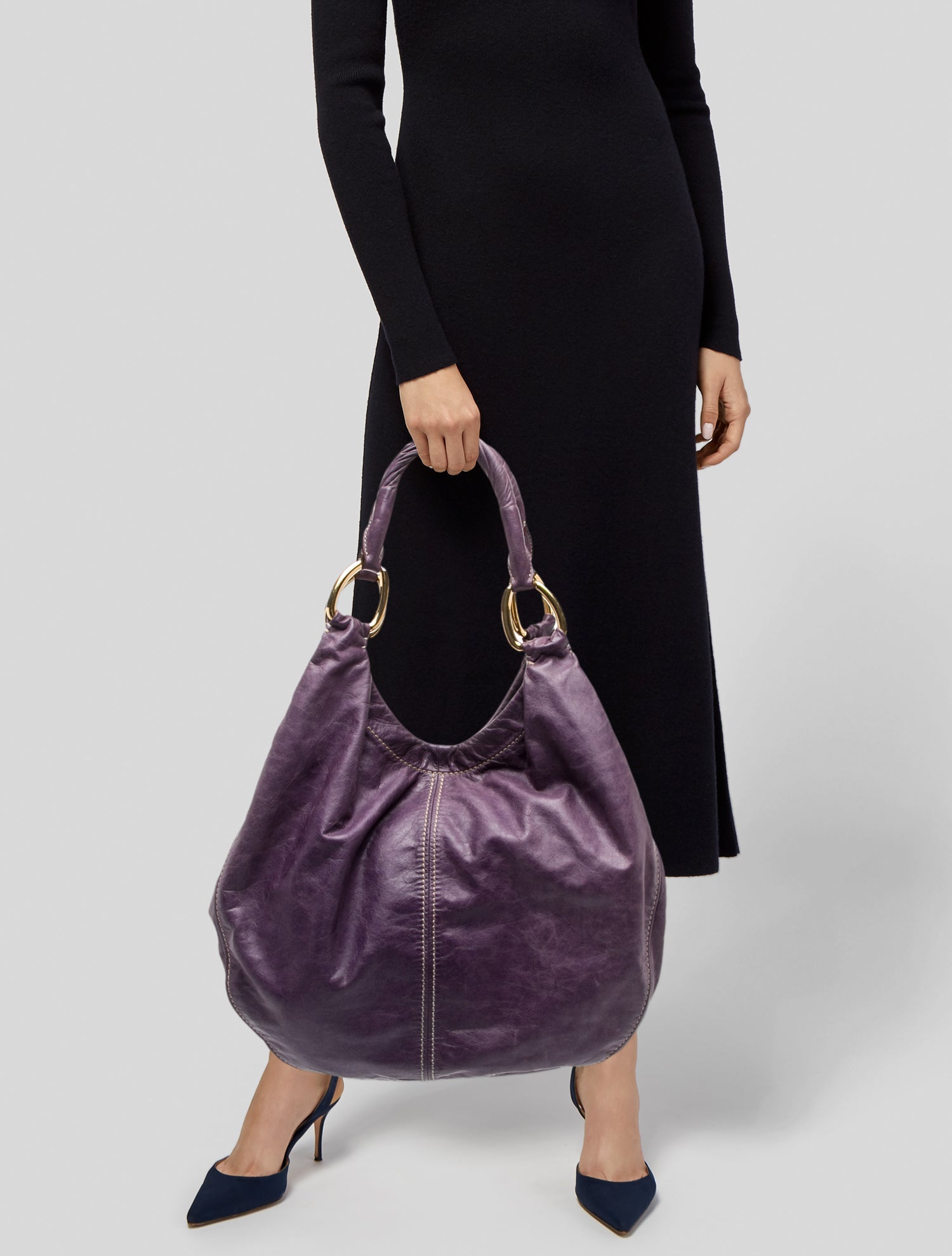 Miu Miu Leather Hobo