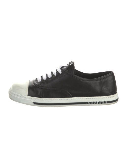 Miu Miu Leather Sneakers
