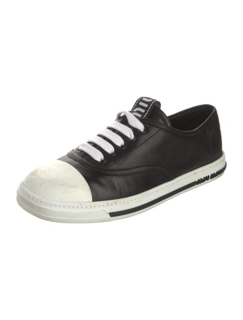 Miu Miu Leather Sneakers