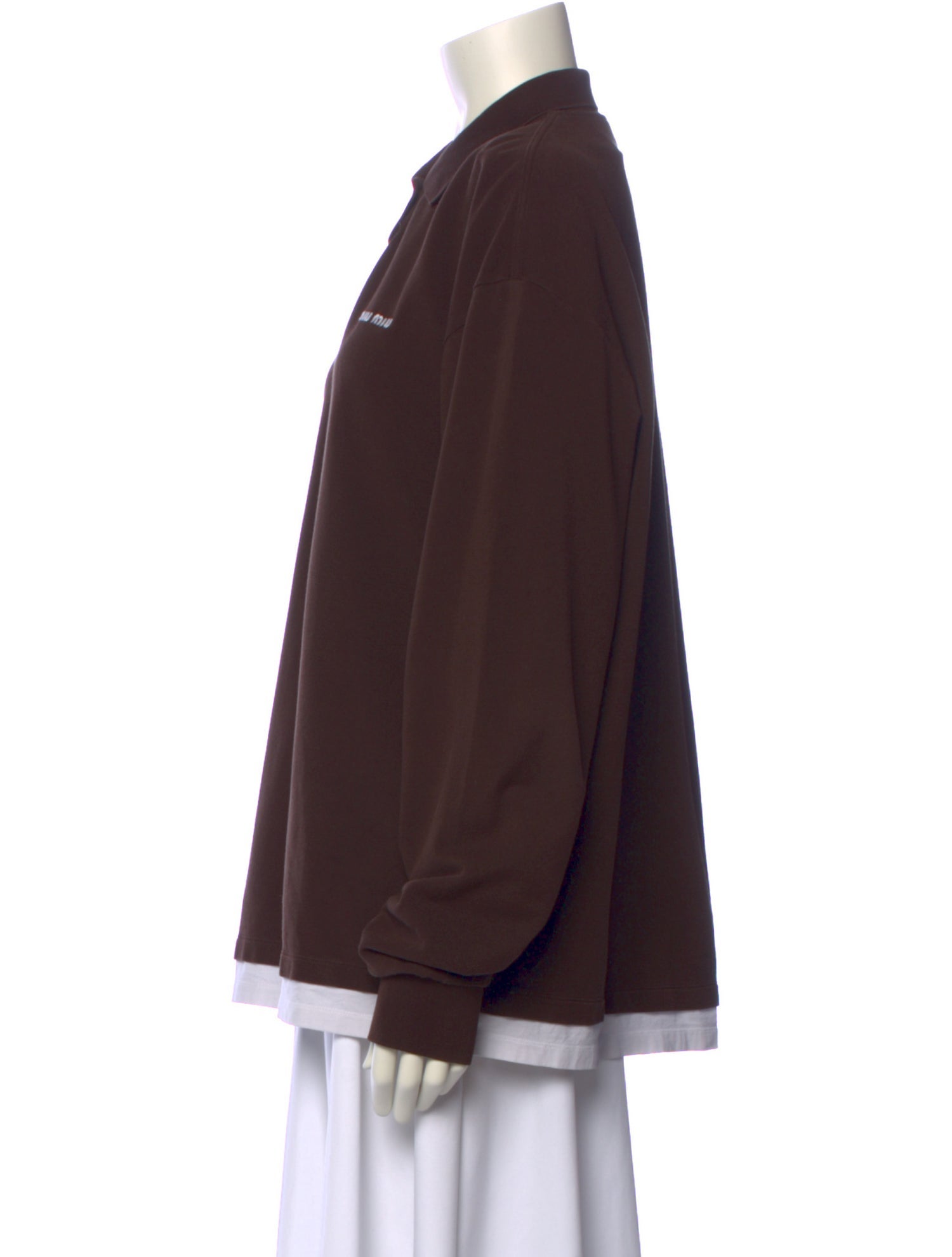 Miu Miu 2024 Mock Neck Sweater