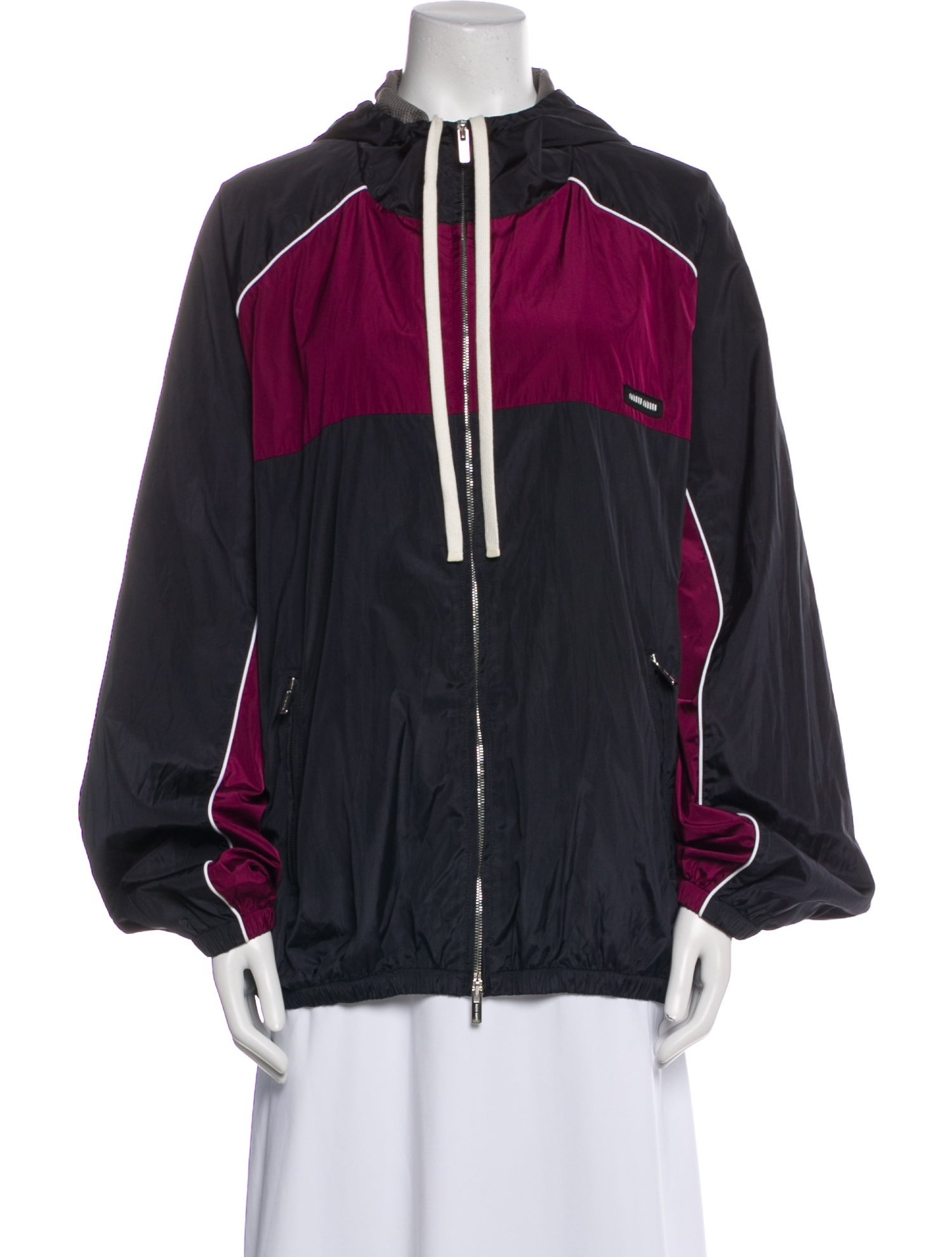 Miu Miu 2025 Colorblock Pattern Jacket