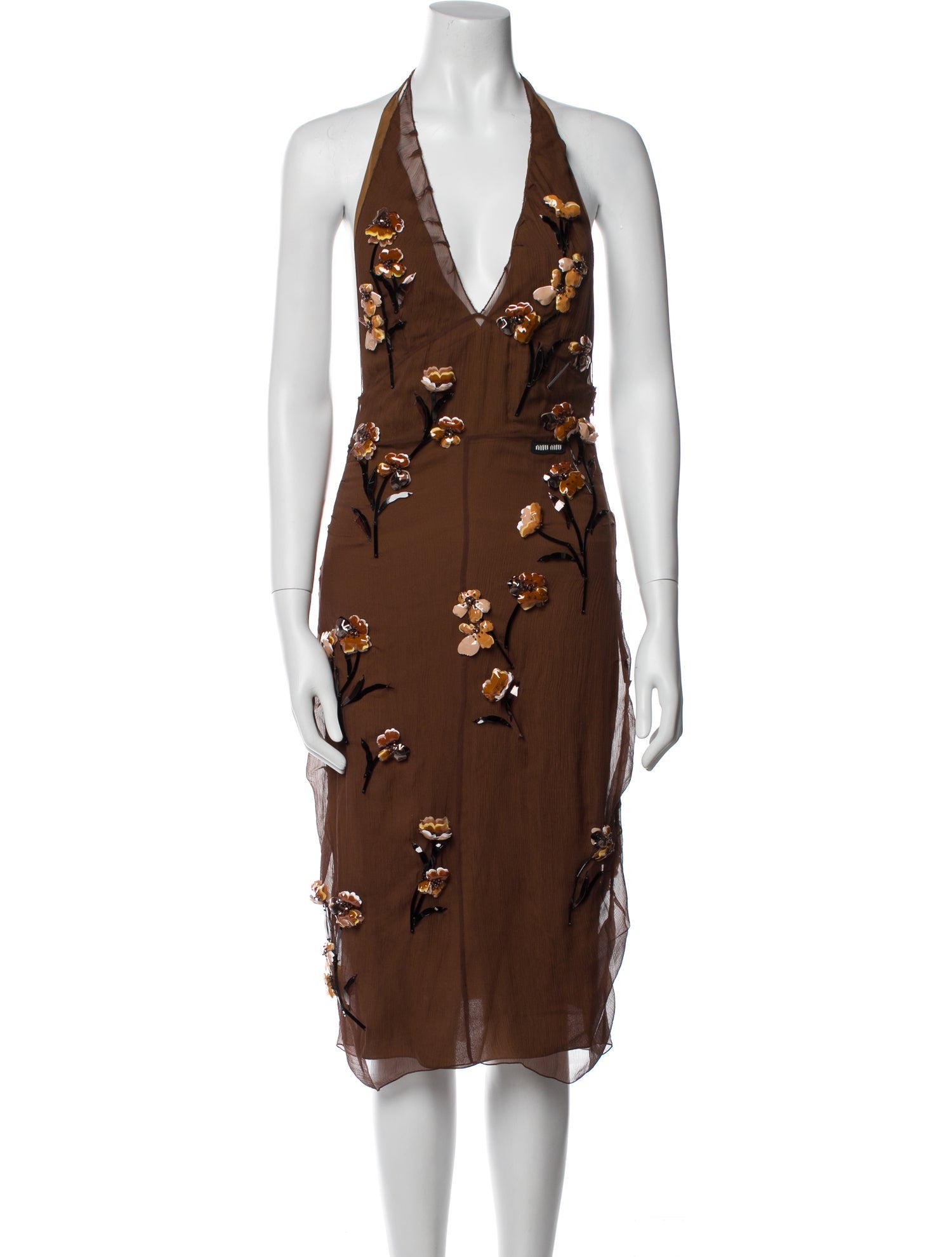 Miu Miu 2023 Midi Length Dress