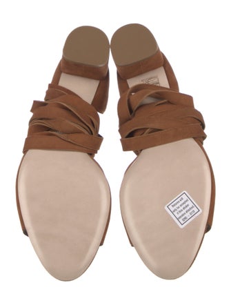 Miu Miu Suede Gladiator Sandals