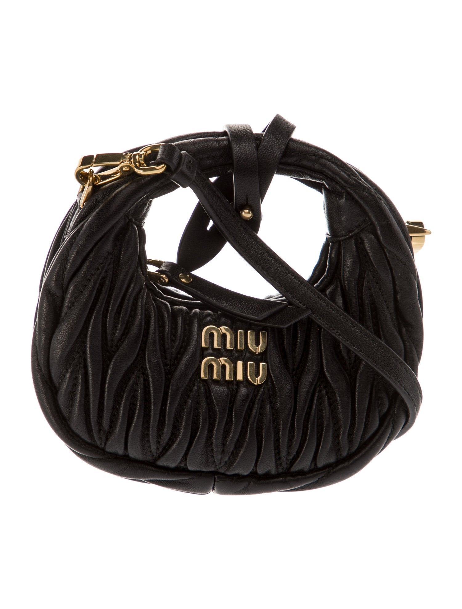 Miu Miu Leather Crossbody Bag