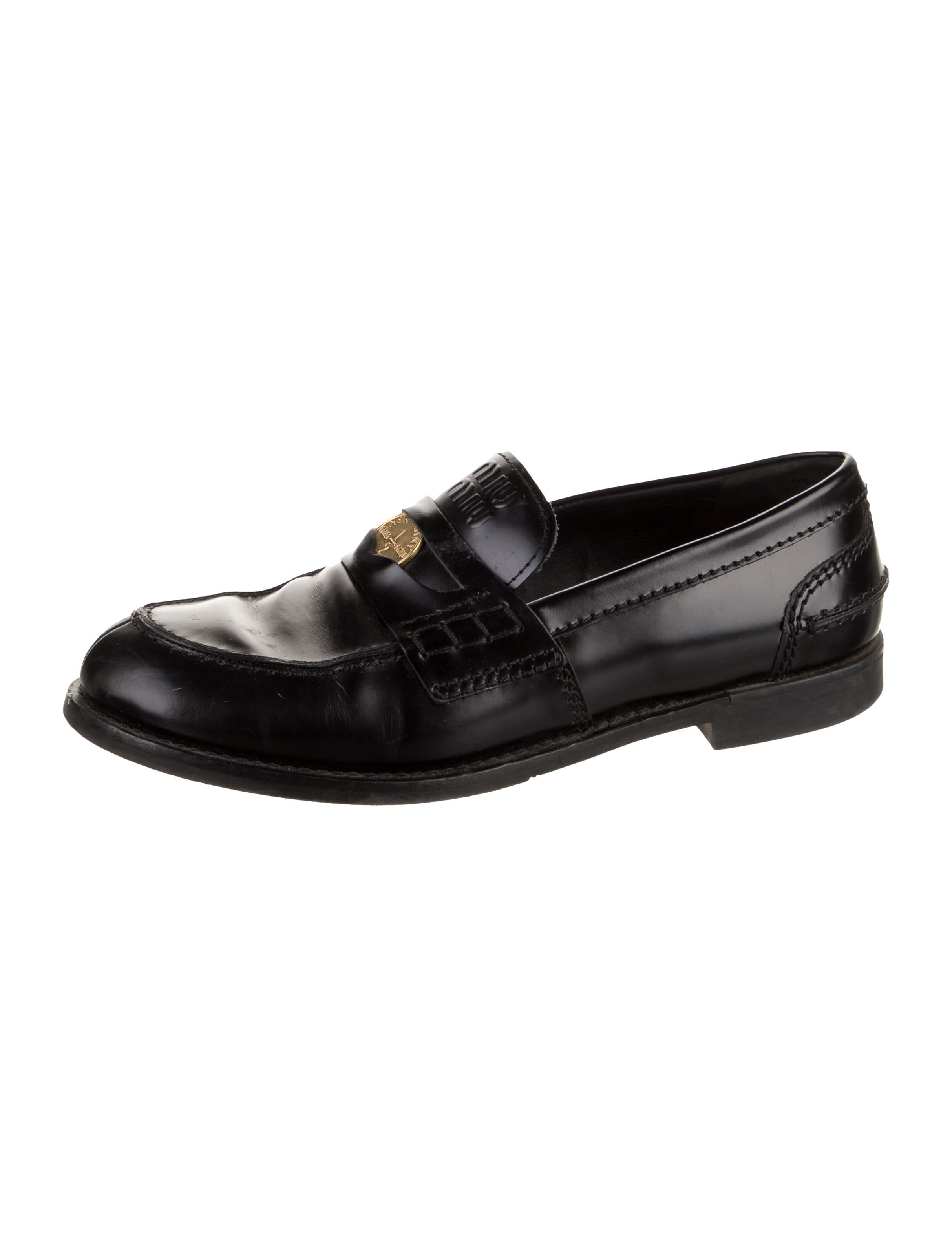 Miu Miu Patent Leather Loafers