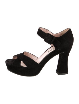 Miu Miu Suede Sandals