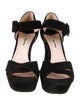 Miu Miu Suede Sandals