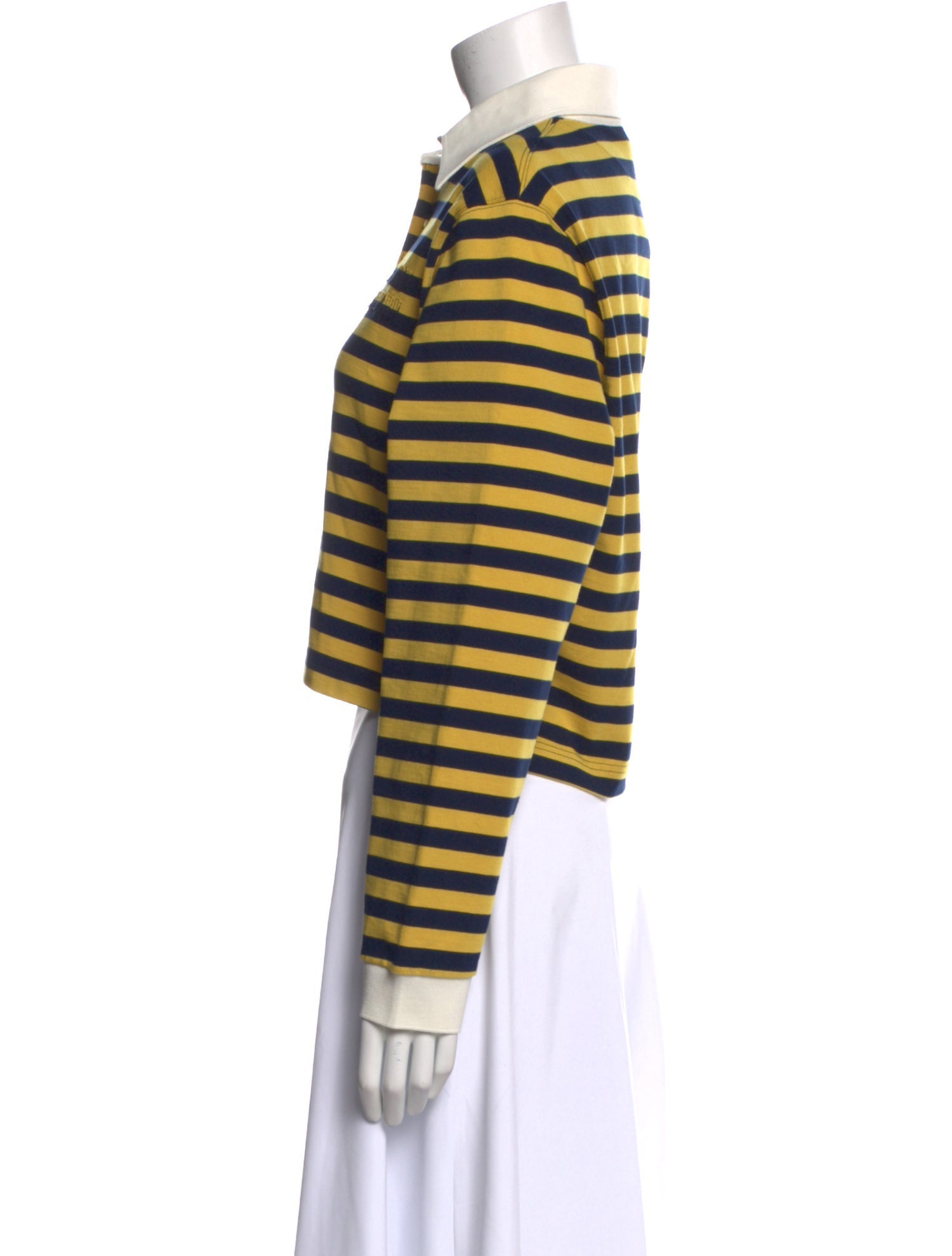 Miu Miu 2025 Striped Polo w/ Tags