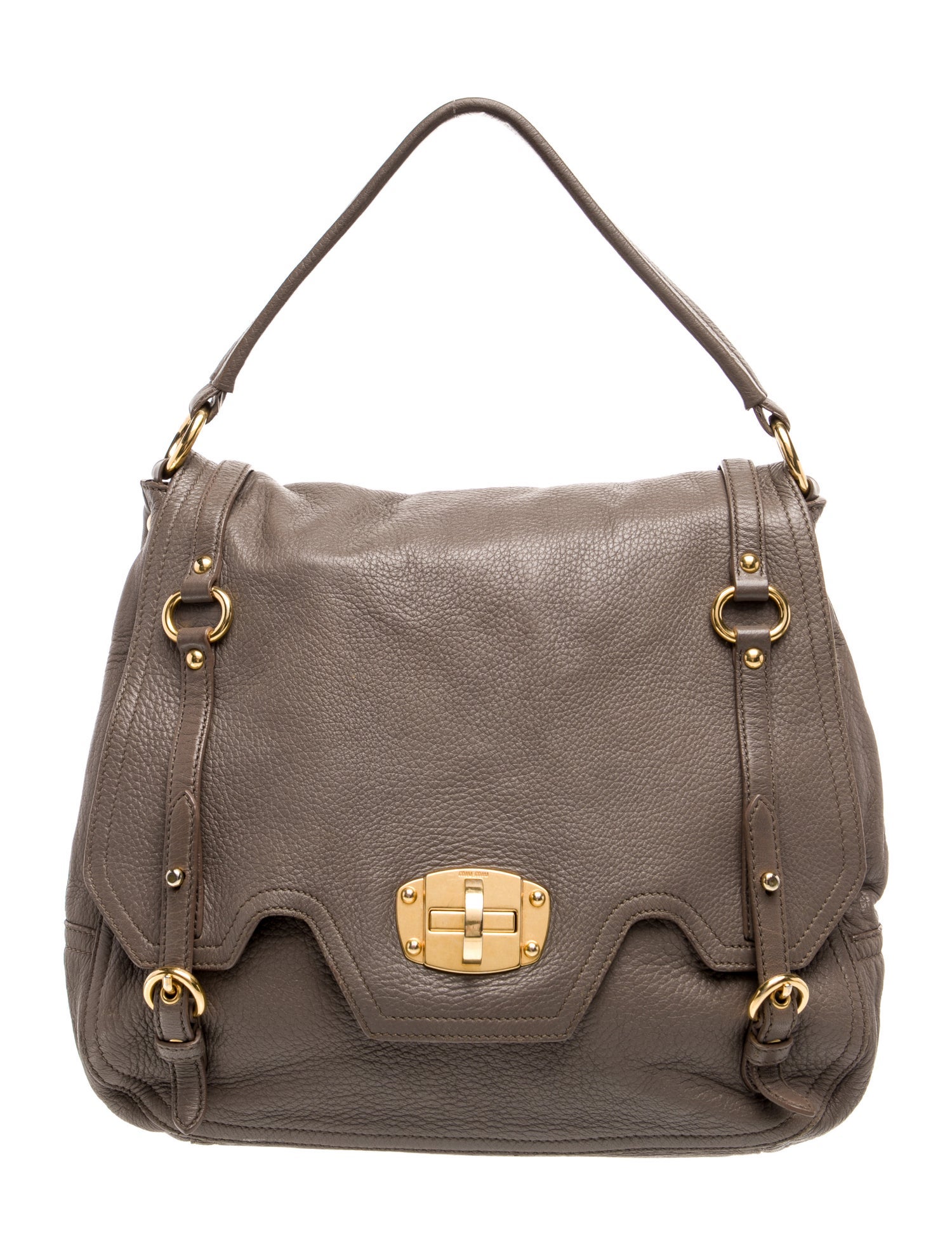 Miu Miu Leather Shoulder Bag