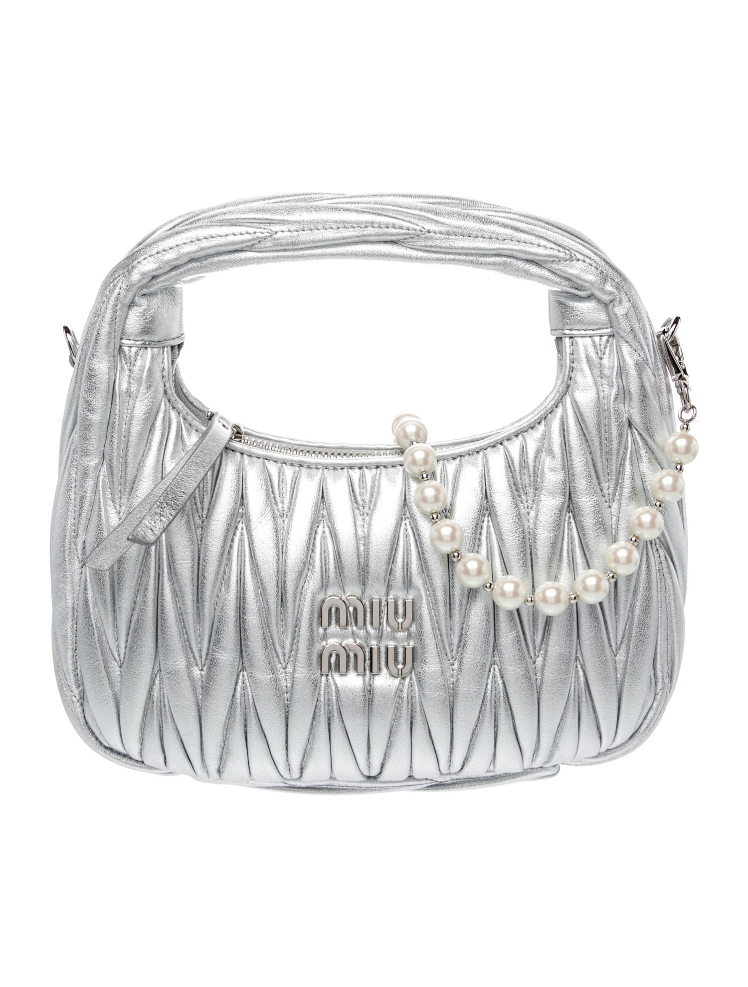 Miu Miu Leather Top Handle Bag