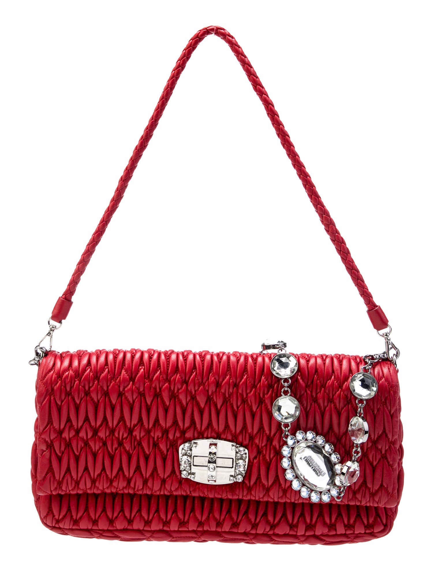 Miu Miu Leather Shoulder Bag