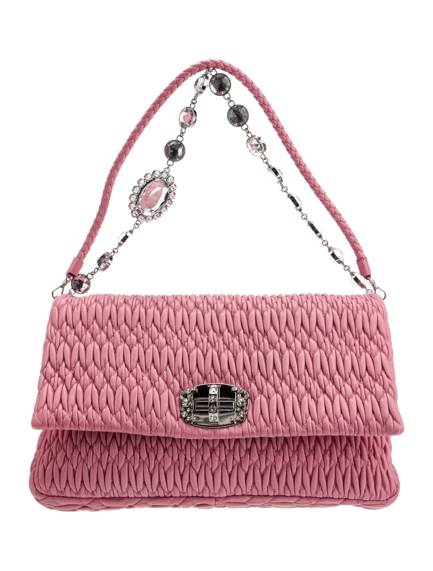 Miu Miu Leather Evening Bag