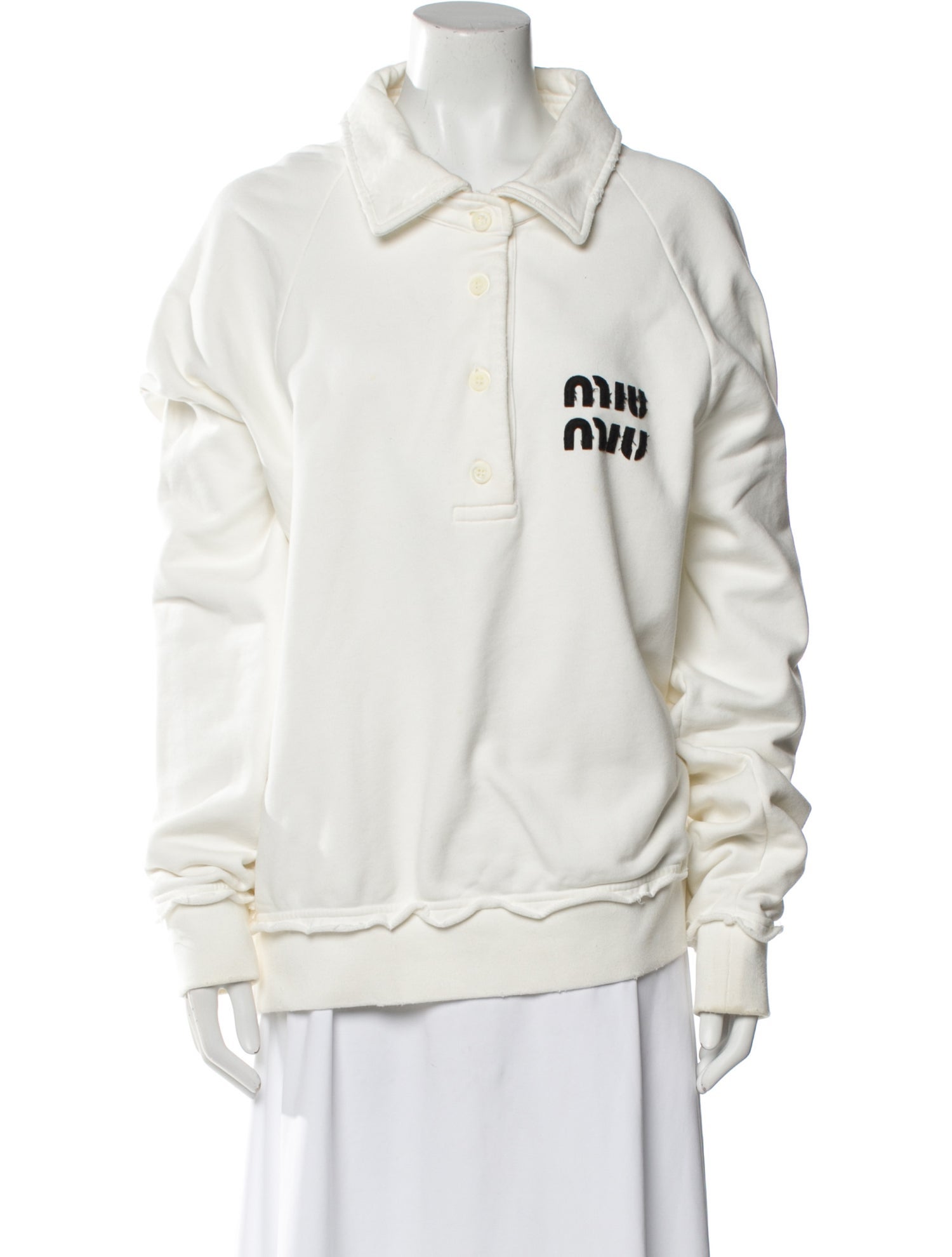 Miu Miu 2023 Long Sleeve Sweatshirt
