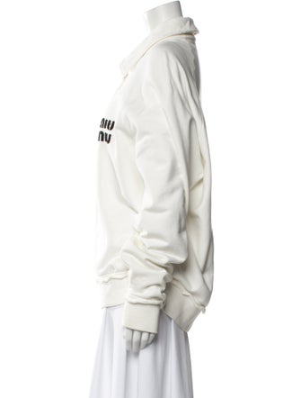 Miu Miu 2023 Long Sleeve Sweatshirt