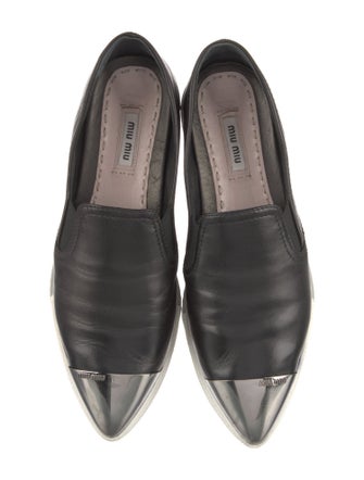 Miu Miu Leather Sneakers