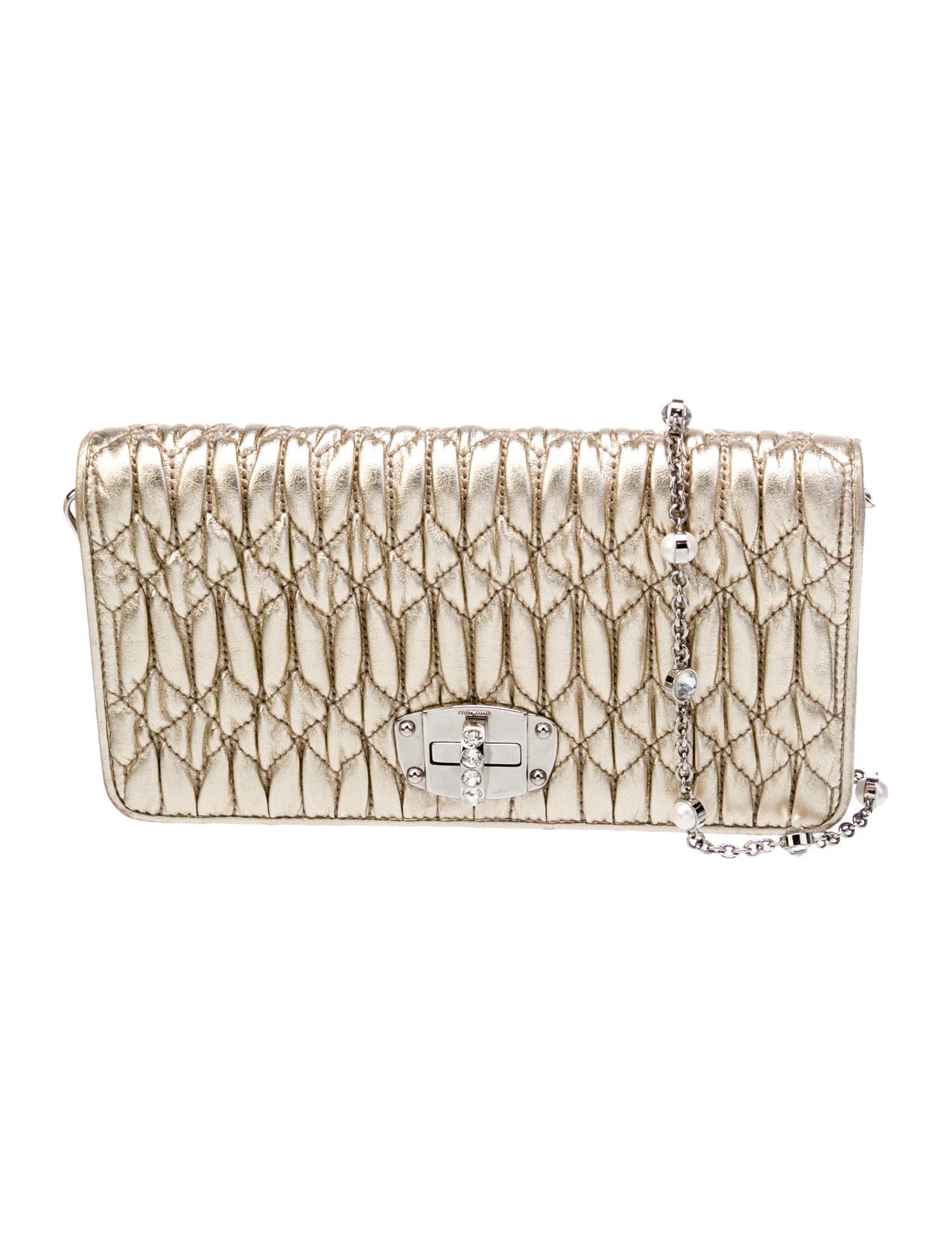 Miu Miu Calfskin Evening Bag