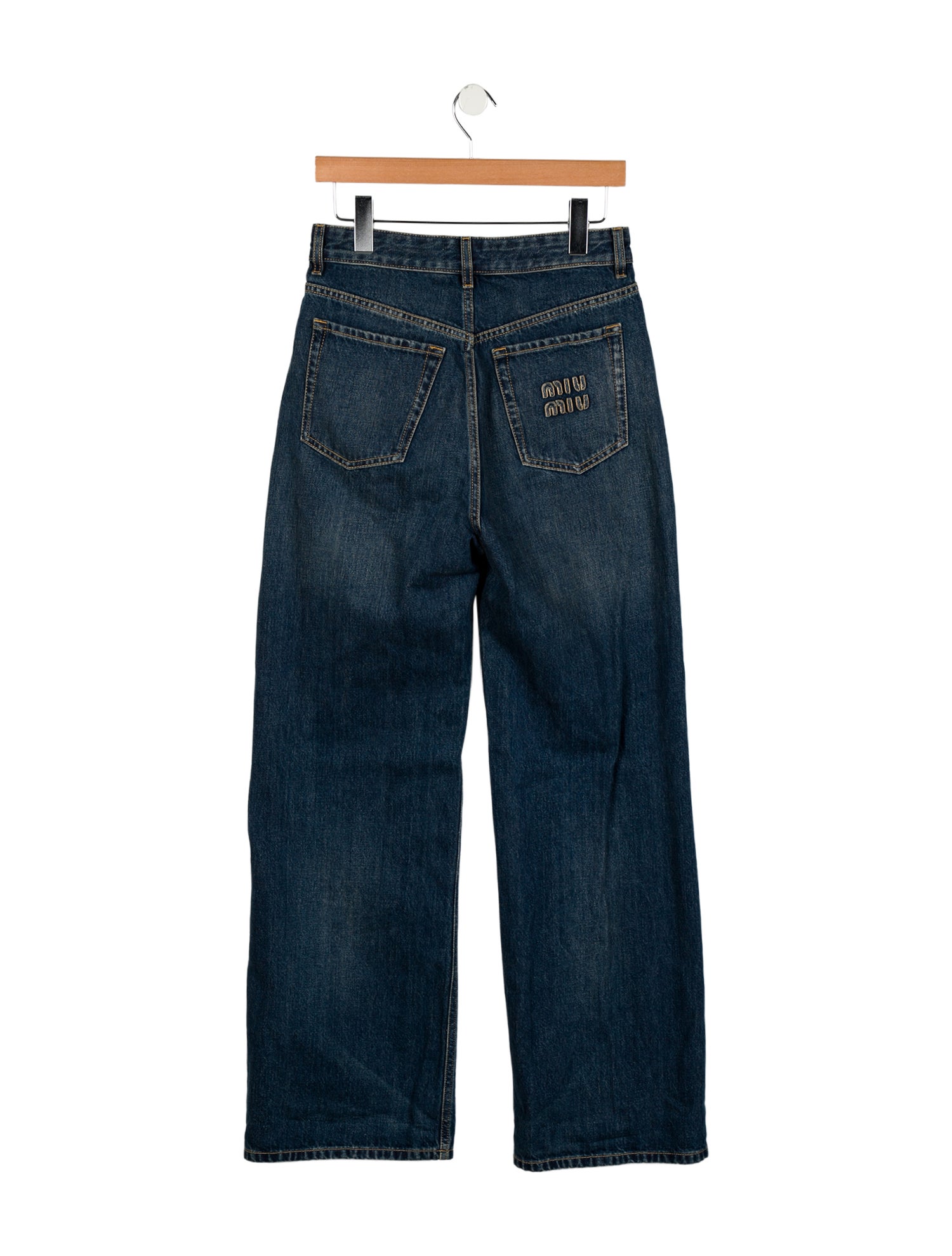 Miu Miu 2024 Wide Leg Jeans