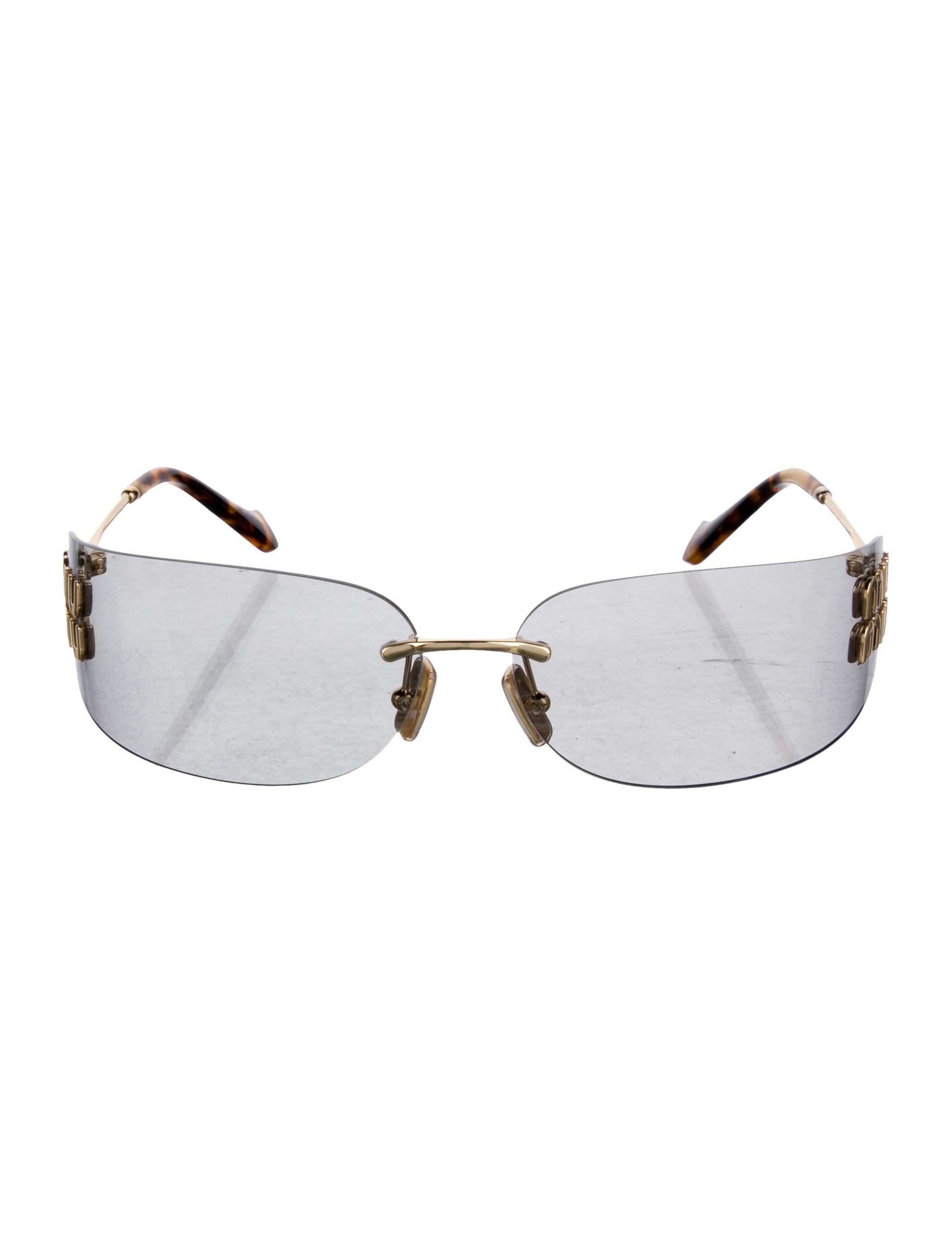 Miu Miu Square Tinted Sunglasses