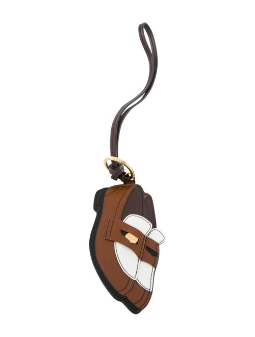 Miu Miu Leather Keychain