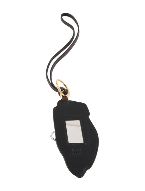 Miu Miu Leather Keychain