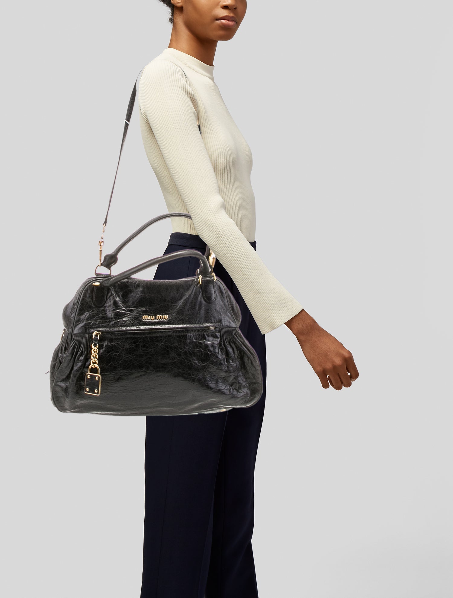 Miu Miu Leather Lily w/ Strap