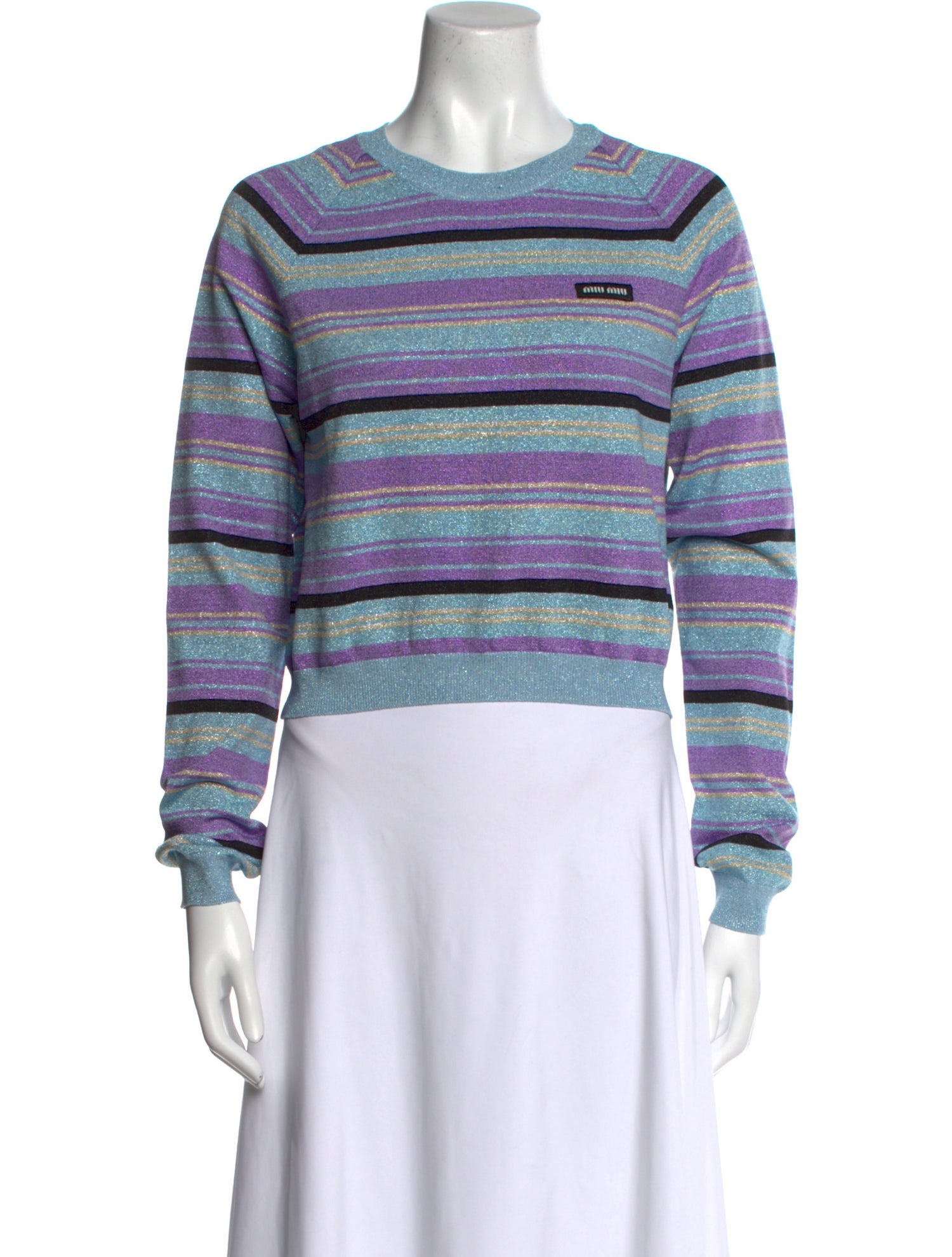 Miu Miu 2022 Silk Sweater w/ Tags