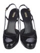 Miu Miu Patent Leather Slingback Pumps