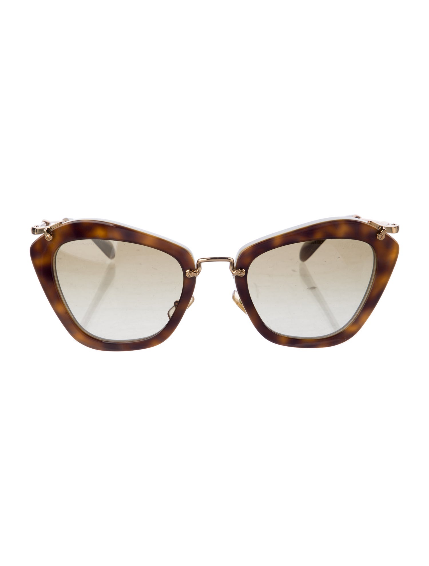 Miu Miu Cat-Eye Gradient Sunglasses