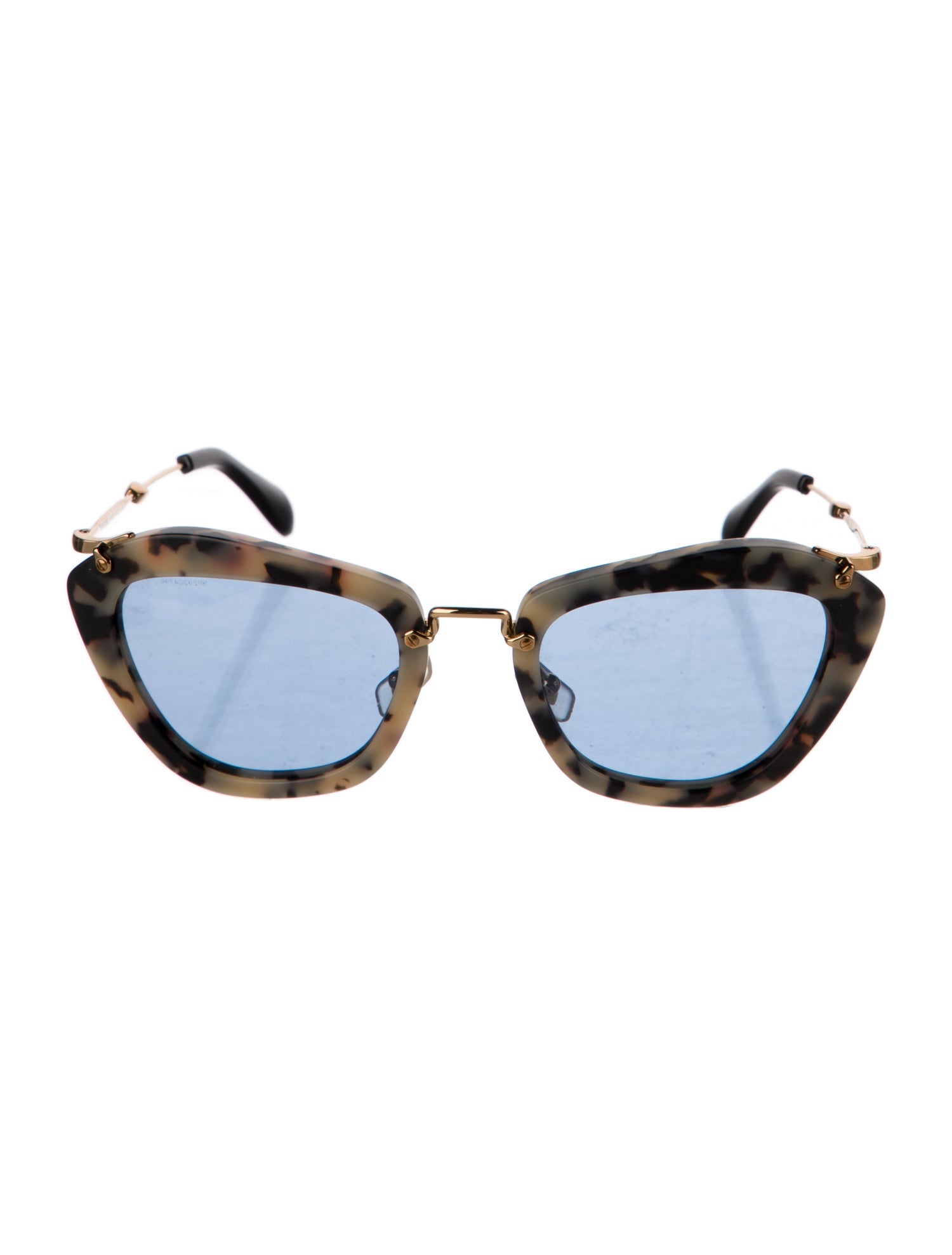 Miu Miu Noir Cat-Eye Sunglasses