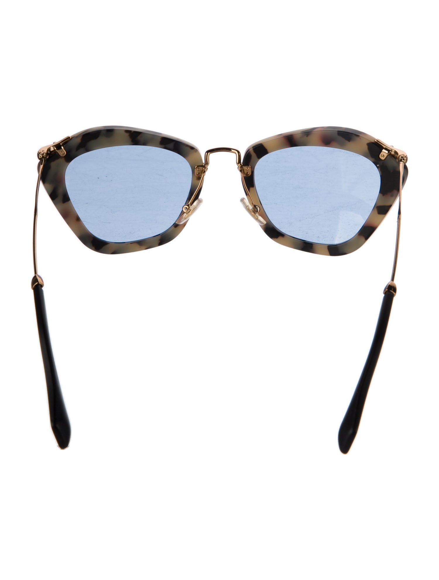 Miu Miu Noir Cat-Eye Sunglasses