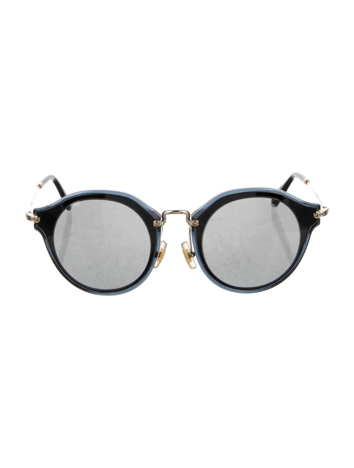 Miu Miu Oversize Tinted Sunglasses