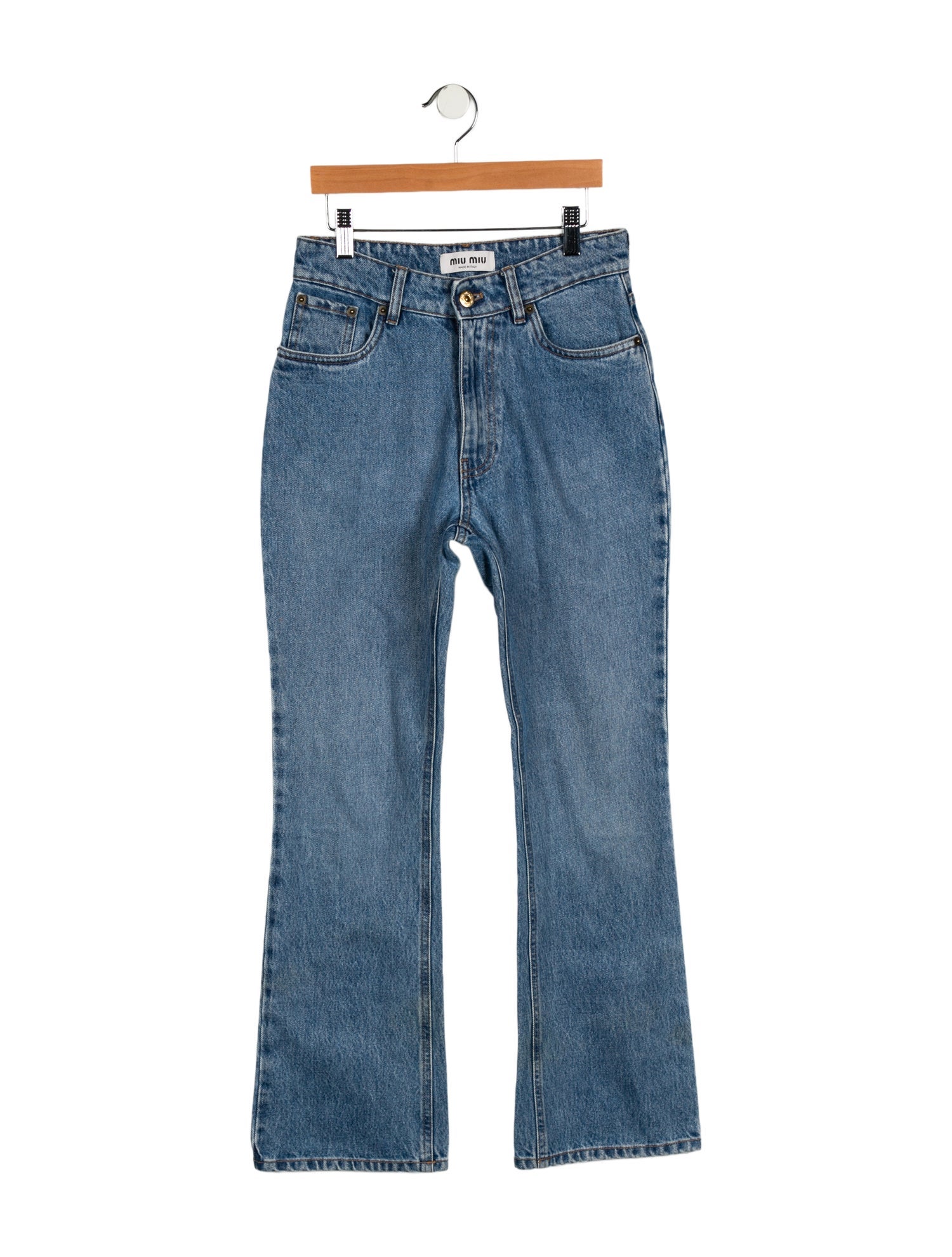 Miu Miu 2023 Wide Leg Jeans