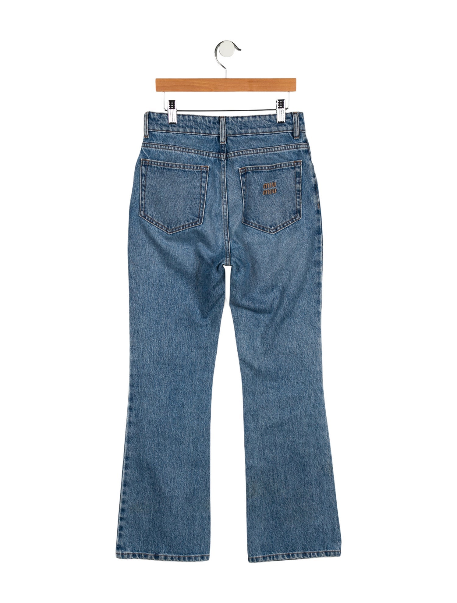 Miu Miu 2023 Wide Leg Jeans