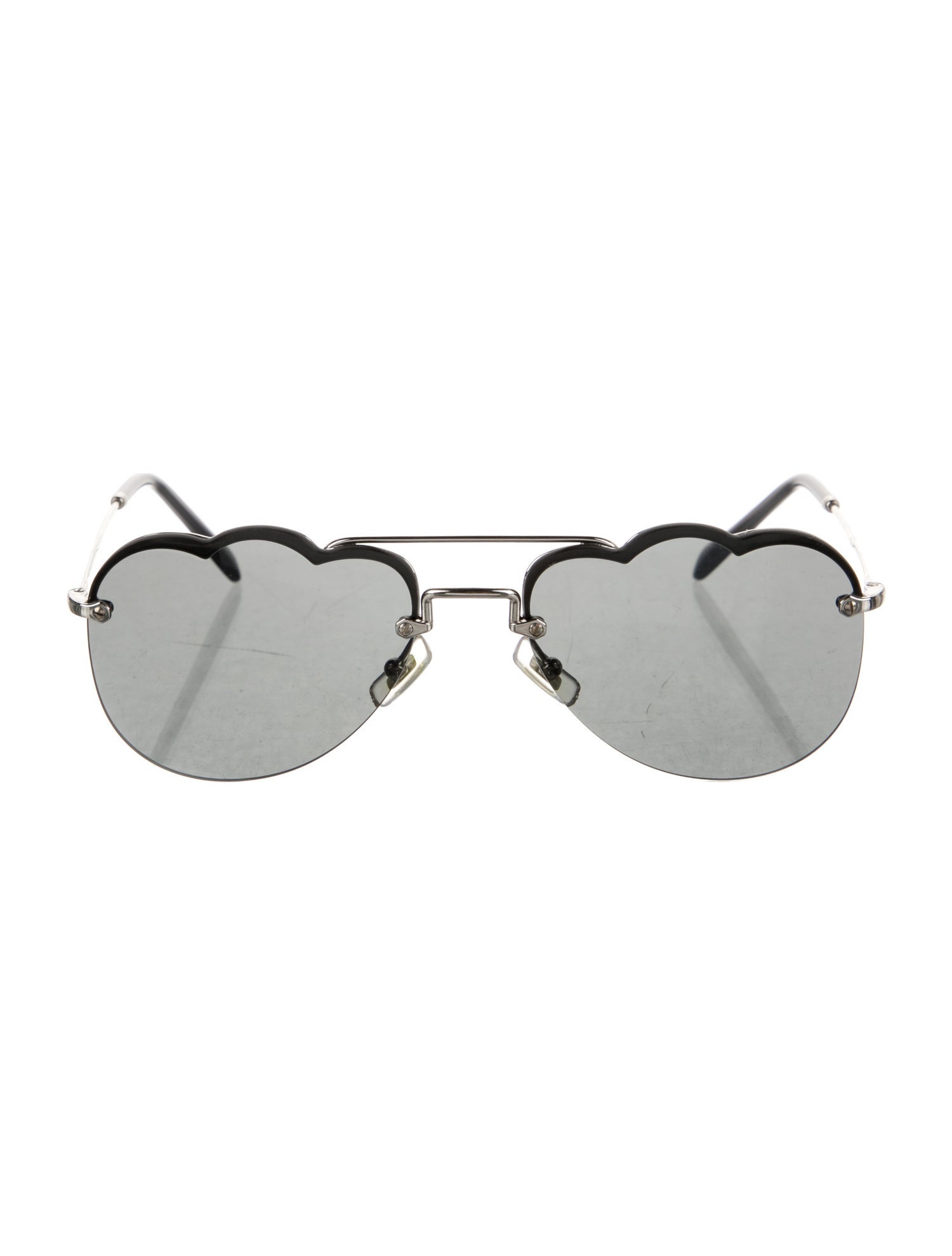 Miu Miu Aviator Tinted Sunglasses