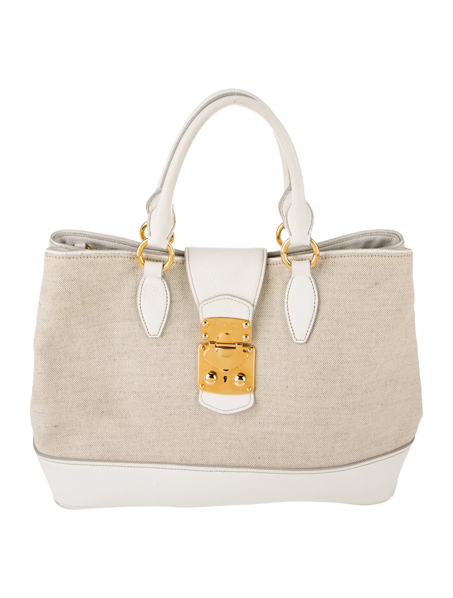 Miu Miu Canvas Briefcase Vintage