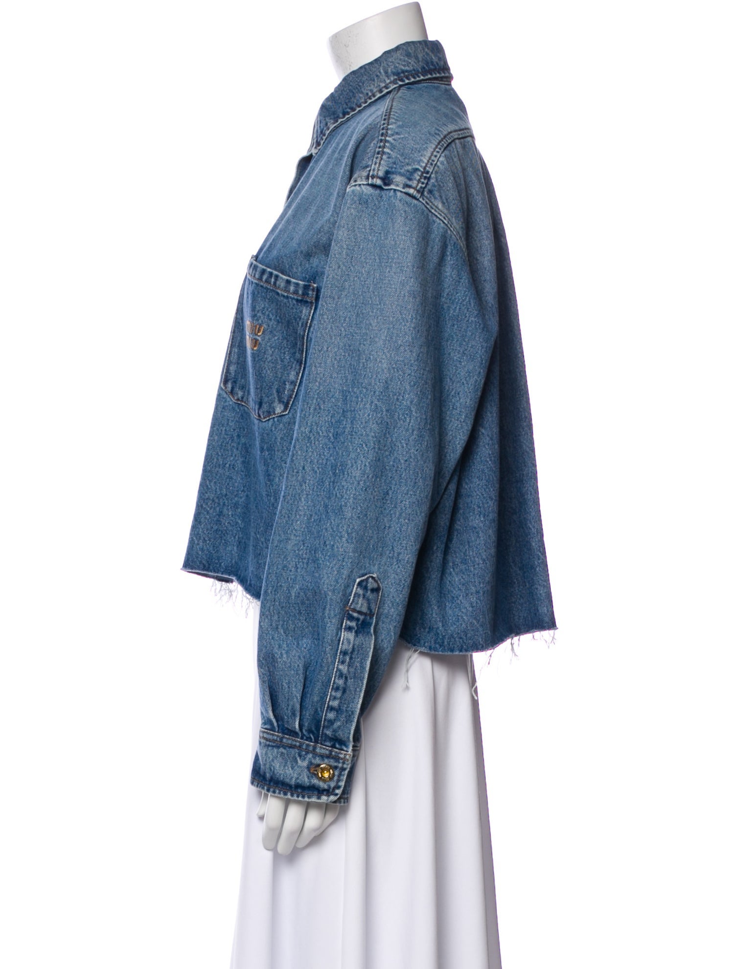 Miu Miu 2023 Denim Jacket w/ Tags