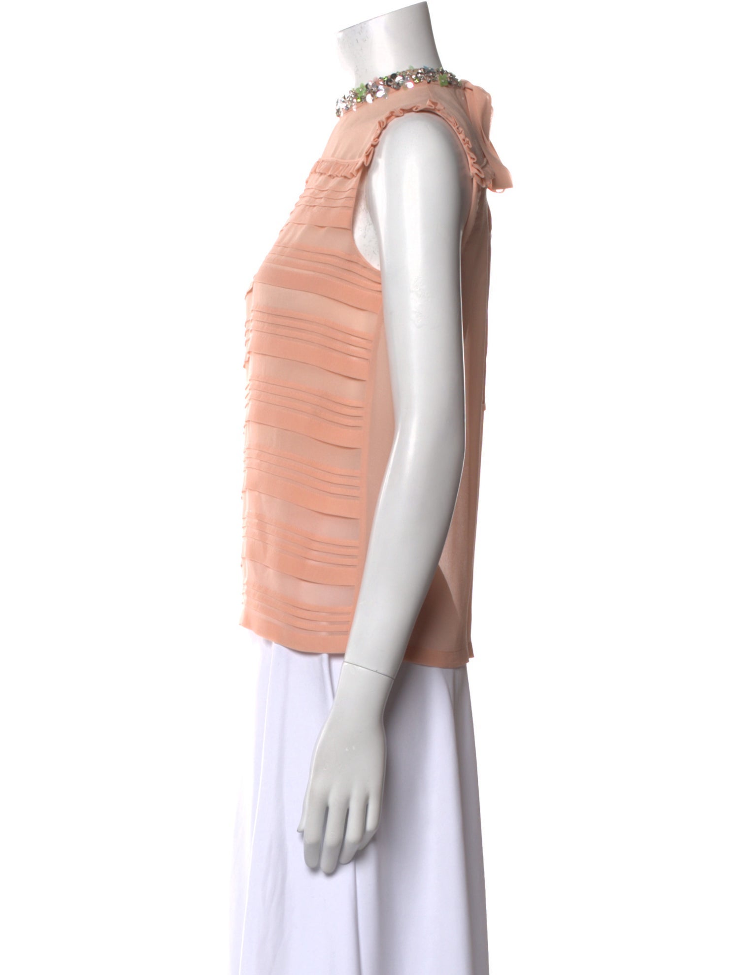 Miu Miu 2017 Silk Top w/ Tags