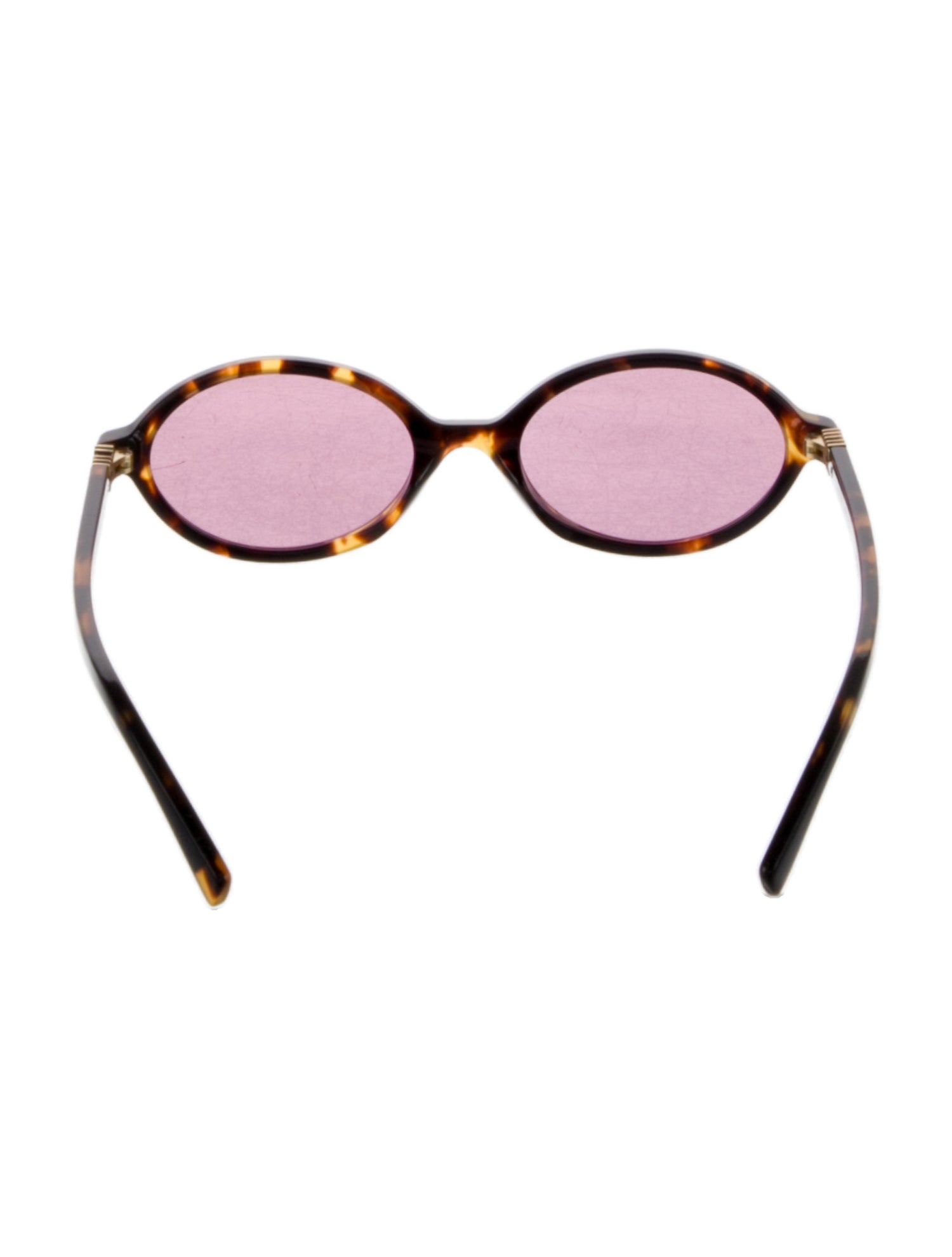 Miu Miu Round Tinted Sunglasses