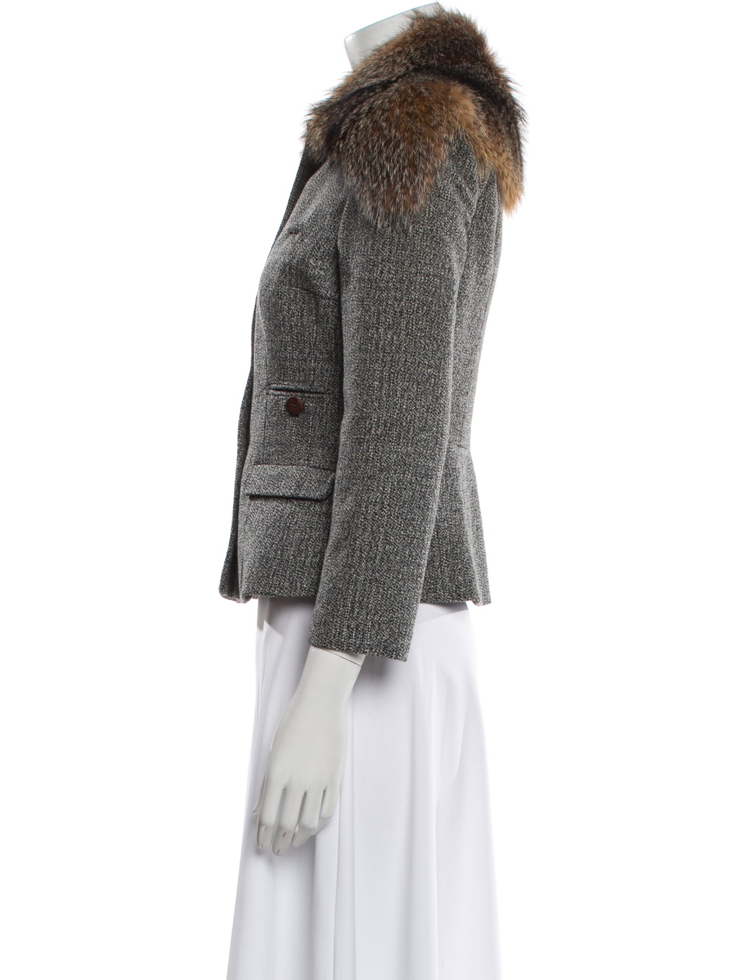 Miu Miu Vintage 2004 Fur Jacket