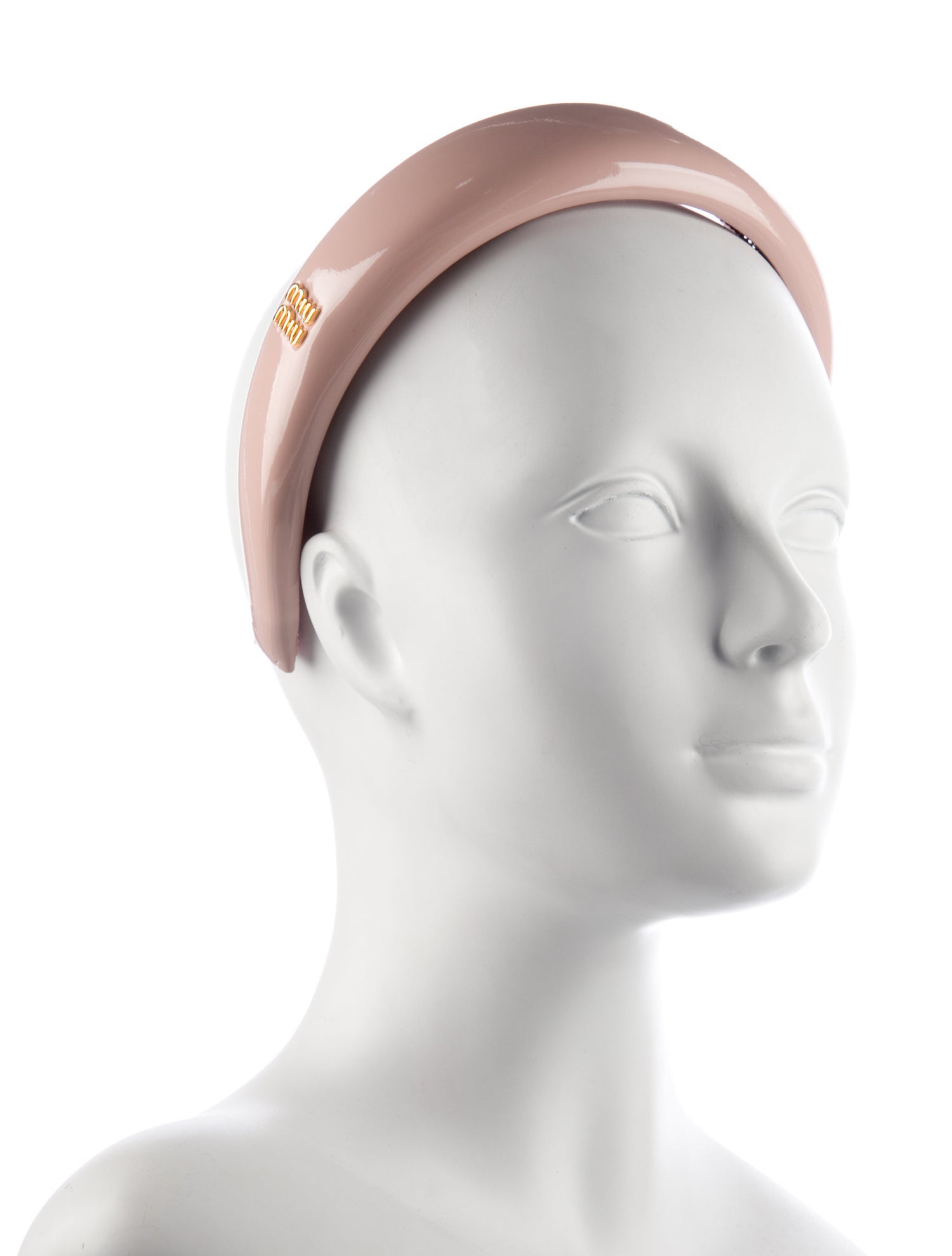 Miu Miu Patent Leather Headband