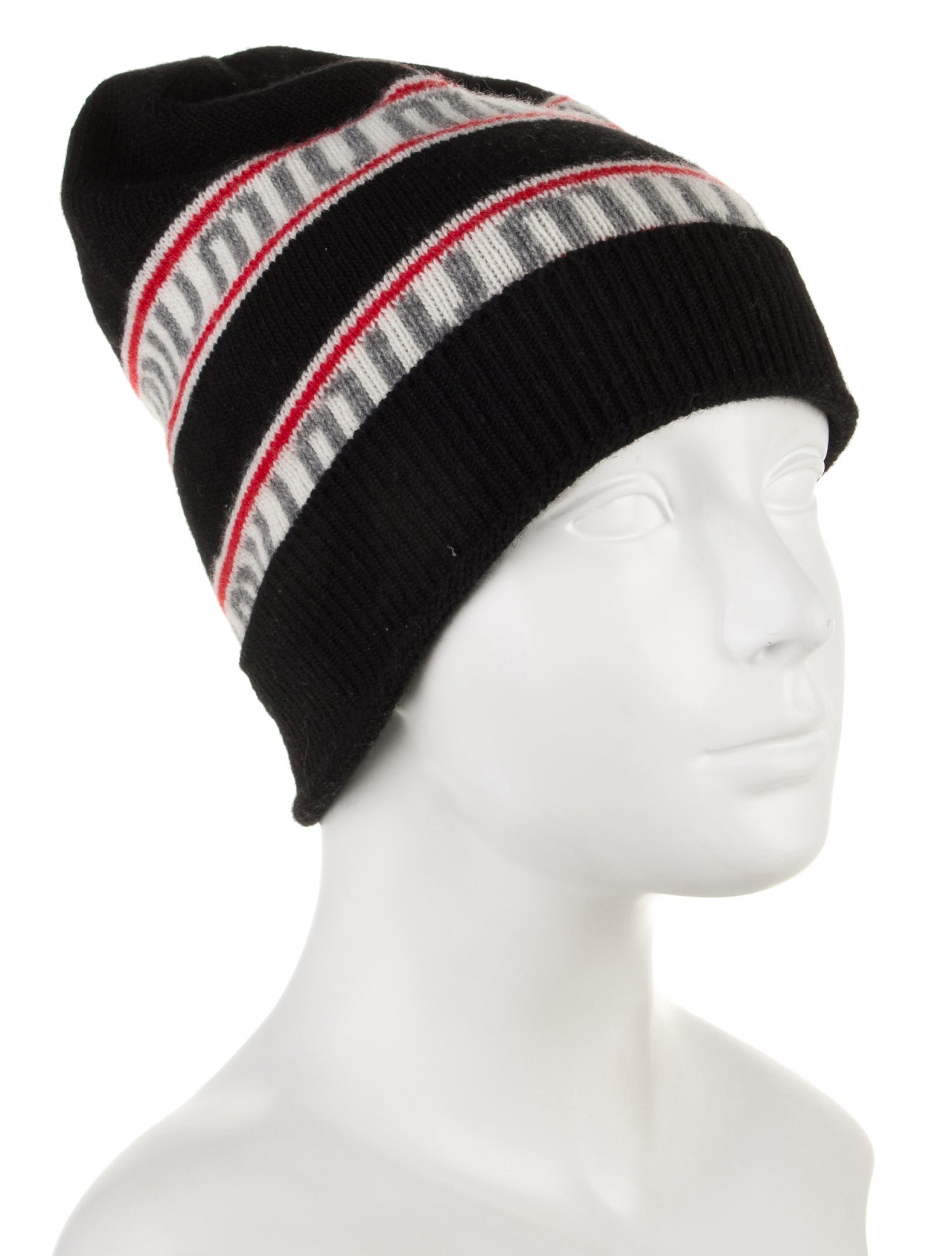 Miu Miu Knit Logo Beanie Hat