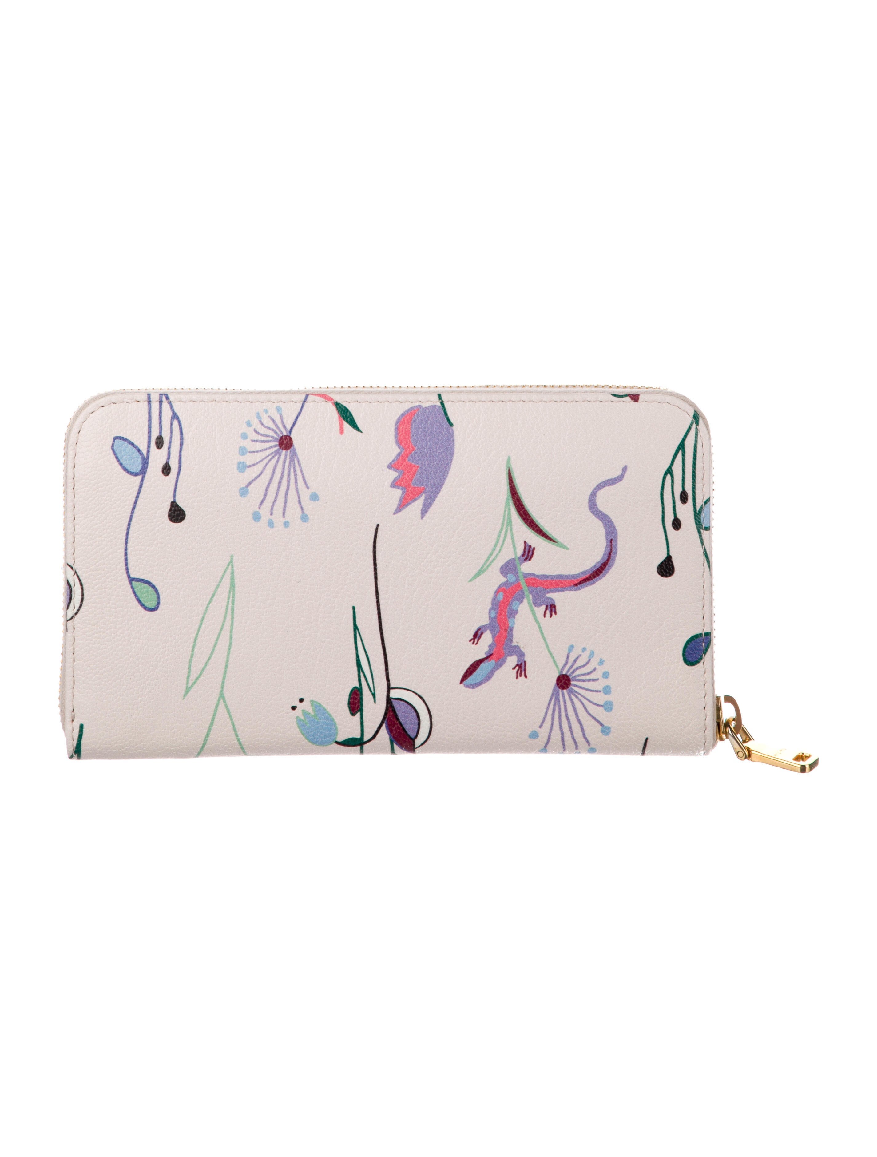 Miu Miu Leather Printed Wallet