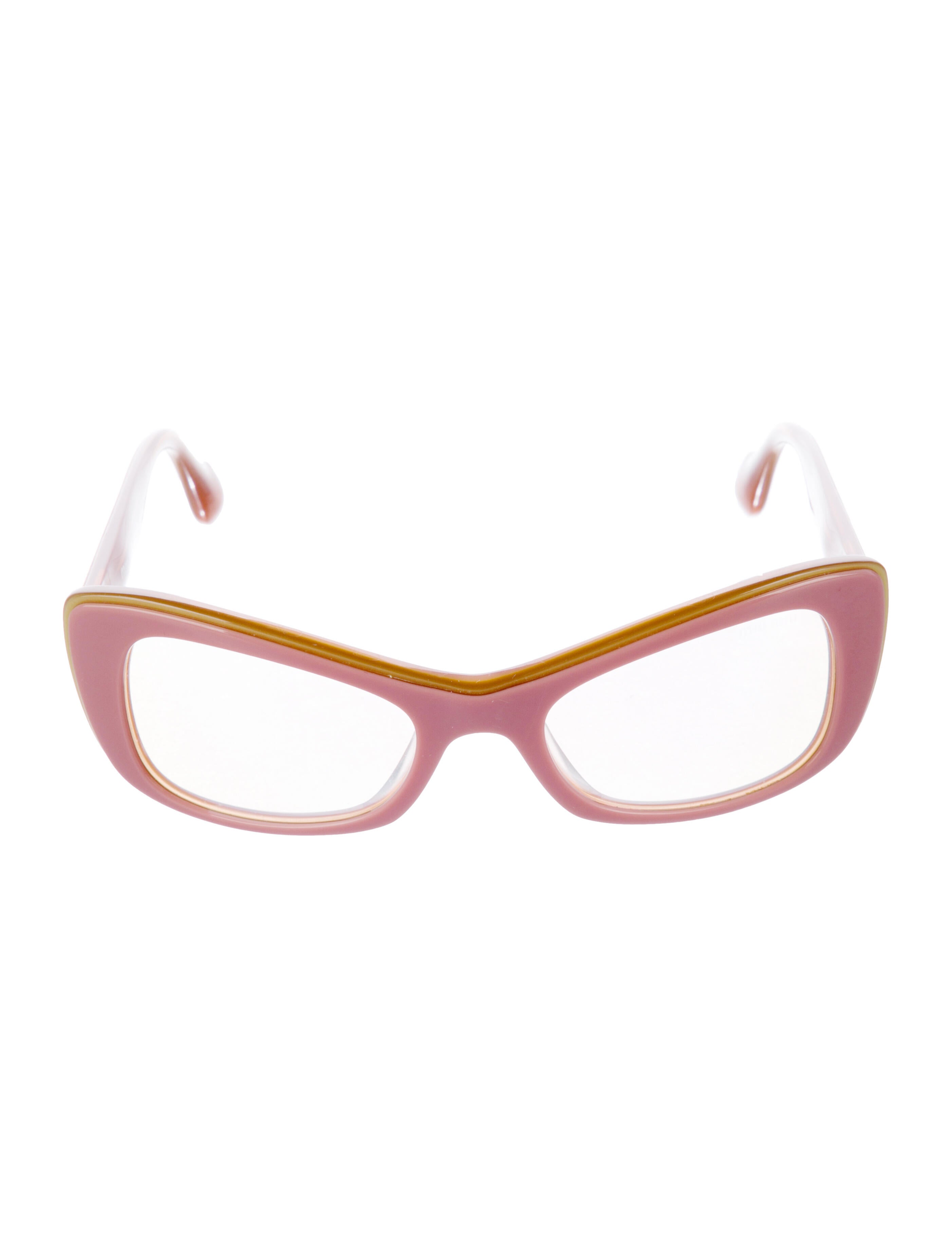 Miu Miu Cat-Eye Tinted Sunglasses
